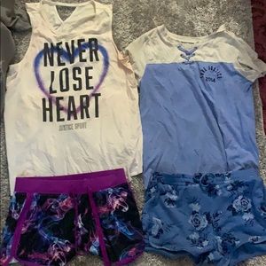 Justice short outfits